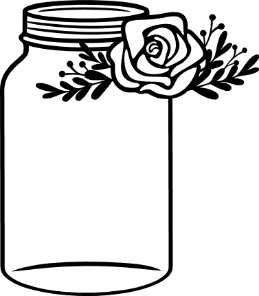 Sugar Jar Flat PNG & SVG Design For T-Shirts