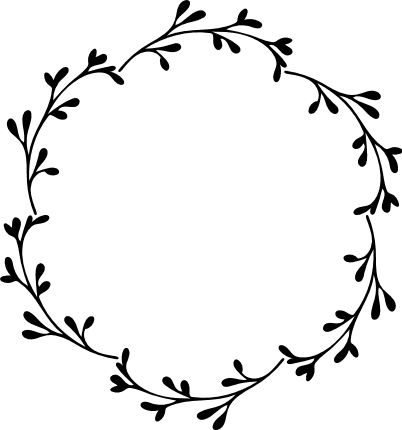 floral-monogram-circle-wreath-decoration-free-svg-file-SvgHeart.Com
