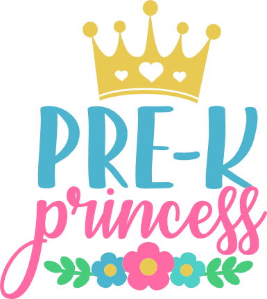 floral-pre-k-princess-graduation-free-svg-file-SvgHeart.Com