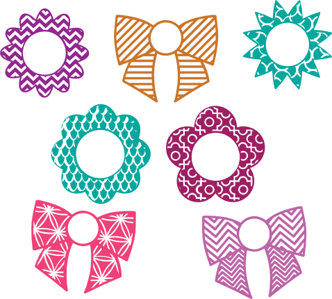 flower-bloom-and-bows-monogram-bundle-decorative-free-svg-file-SvgHeart.Com