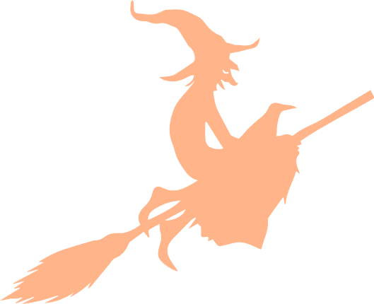 flying-ugly-witch-on-broom-stick-with-raven-halloween-free-svg-file-SvgHeart.Com