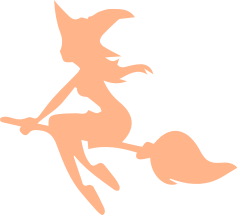 flying-witch-on-broom-stick-with-hat-silhouette-halloween-free-svg-file-SvgHeart.Com