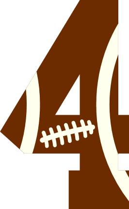 football-number-4-four-numeric-sport-free-svg-file-SvgHeart.Com