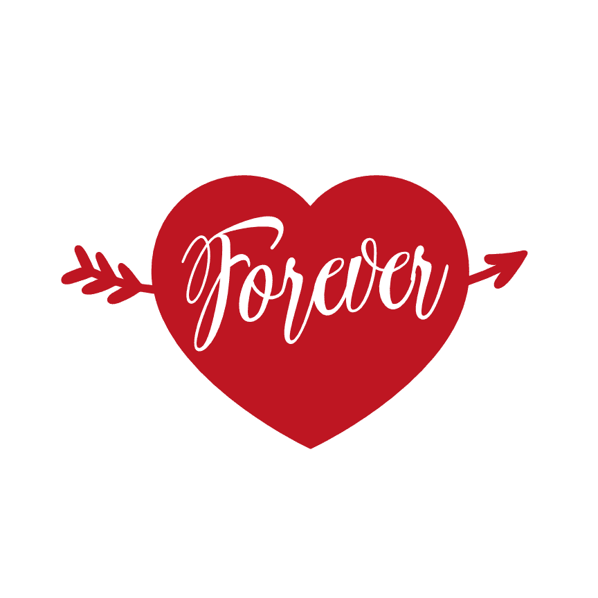 forever-arrow-heart-valentines-day-free-svg-file-SvgHeart.Com