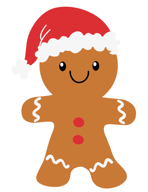 gingerbread-man-free-svg-file-christmas-hat-SvgHeart.Com