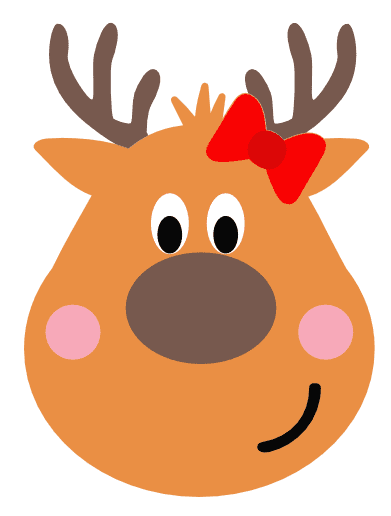girl-reindeer-christmas-free-svg-file-SvgHeart.Com