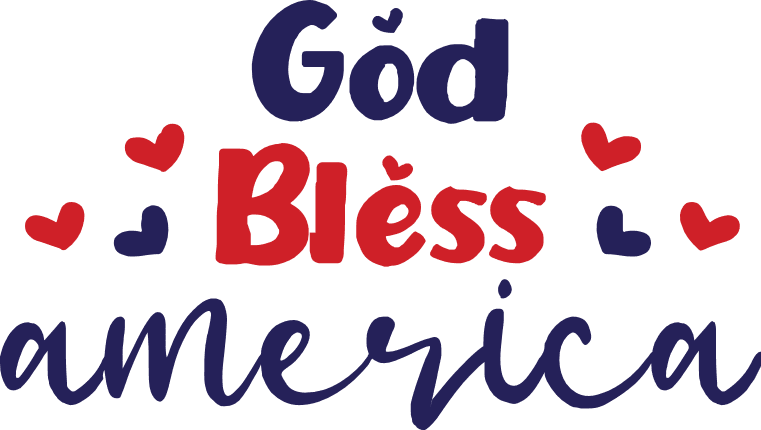 god-bless-america-patriotic-4th-of-july-free-svg-file-SvgHeart.Com