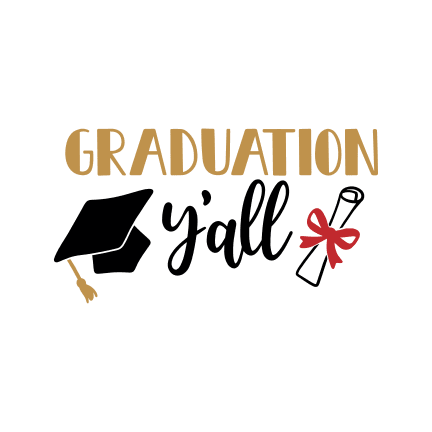 graduation-yall-graduate-cap-free-svg-file-SvgHeart.Com