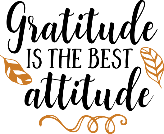 gratitude-is-the-best-attitude-inspirational-free-svg-file-SvgHeart.Com