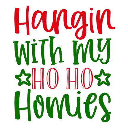 hangin-with-my-ho-ho-homies-christmas-free-svg-file-SvgHeart.Com