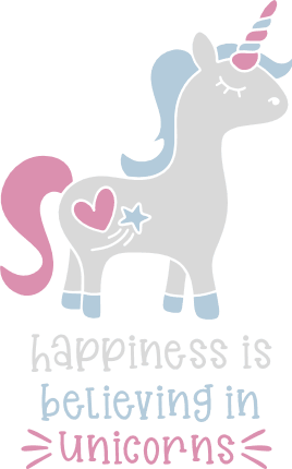 happiness-is-believing-in-unicorns-funny-positive-free-svg-file-SvgHeart.Com