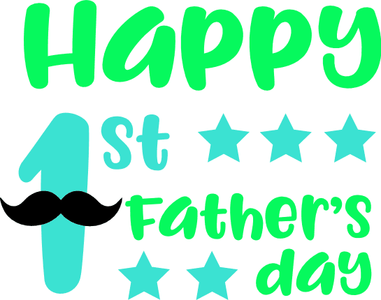 happy-1st-fathers-day-baby-free-svg-file-SvgHeart.Com