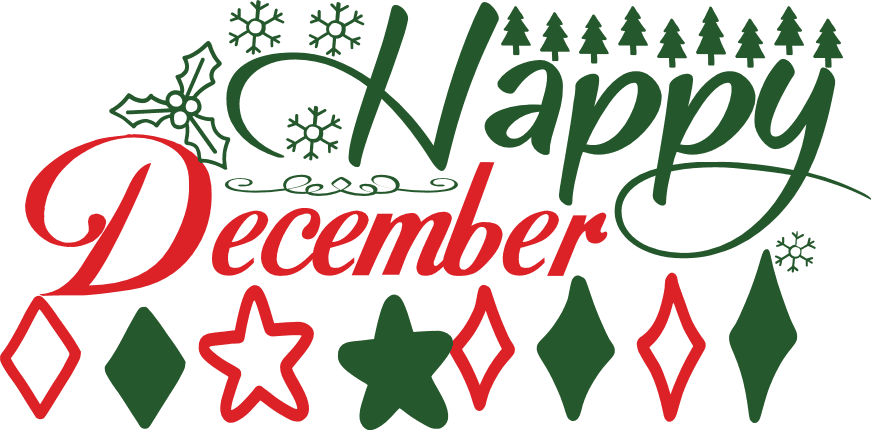 happy-december-snowflakes-christmas-free-svg-file-SvgHeart.Com