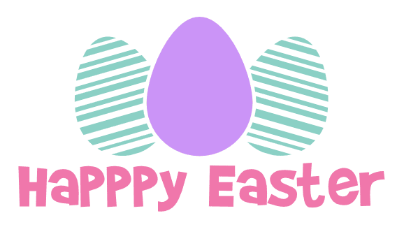 happy-easter-sign-easter-eggs-free-svg-file-SvgHeart.Com