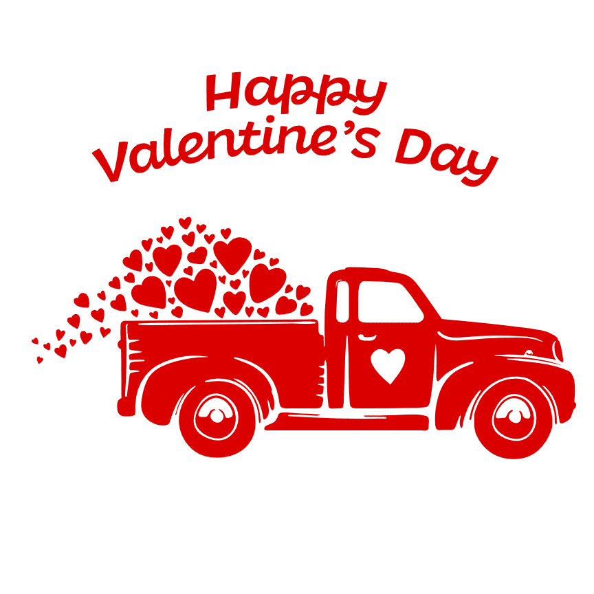 happy-valentines-day-love-truck-with-hearts-free-svg-file-SvgHeart.Com