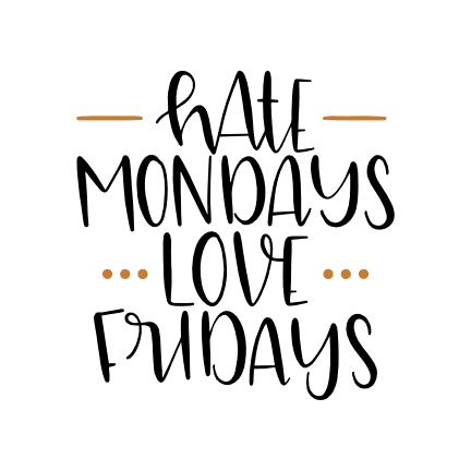 hate-mondays-love-fridays-funny-free-svg-file-SvgHeart.Com