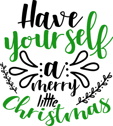 have-yourself-a-merry-little-christmas-holiday-free-svg-file-SvgHeart.Com