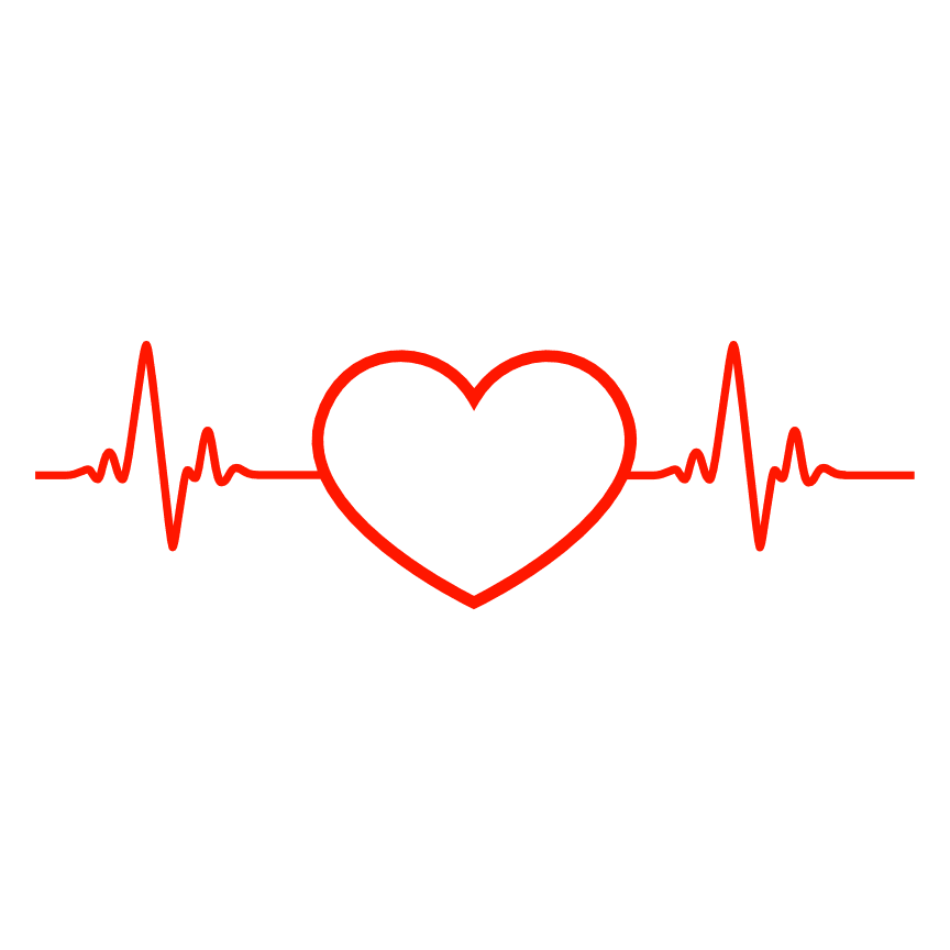 heart-and-heartbeat-wave-love-nurse-free-svg-file-SvgHeart.Com