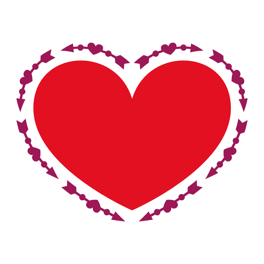 heart-arrow-shape-valentines-day-free-svg-file-SvgHeart.Com