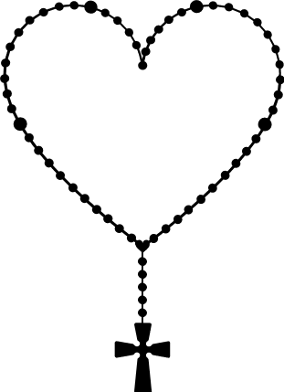 heart-rosary-with-cross-pendant-religious-free-svg-file-SvgHeart.Com