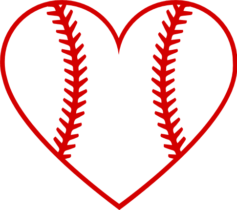 Heart Shaped Baseball Ball ONLY