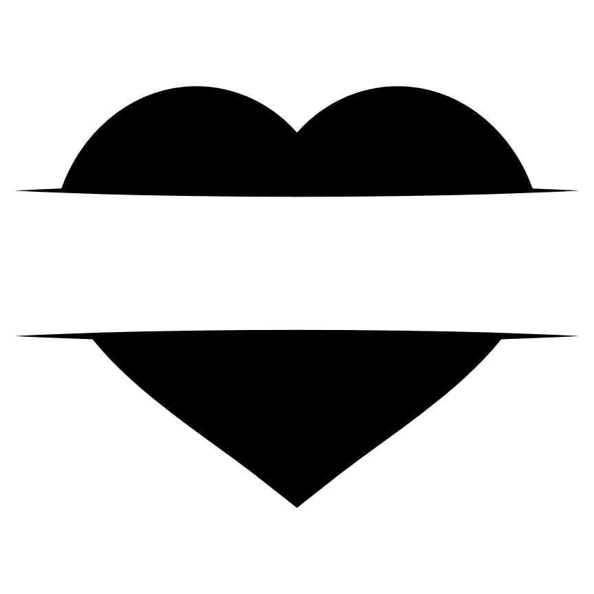 heart-split-text-frame-love-free-svg-file-SvgHeart.Com