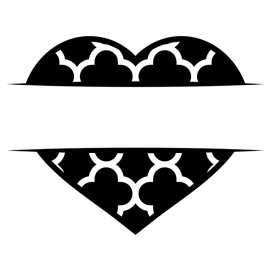 heart-split-text-frame-love-free-svg-file-SvgHeart.Com