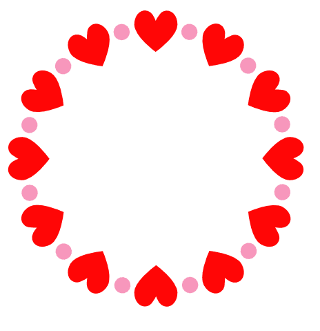 hearts-spot-circle-monogram-frame-free-svg-file-SvgHeart.Com