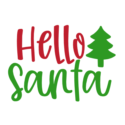 hello-santa-christmas-free-svg-file-SvgHeart.Com