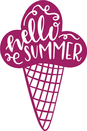 hello-summer-ice-cream-free-svg-file-SvgHeart.Com