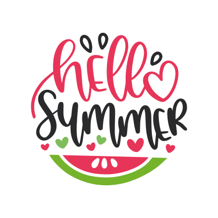 hello-summer-watermelon-free-svg-file-SvgHeart.Com