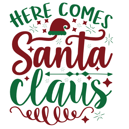 Here comes santa shop claus