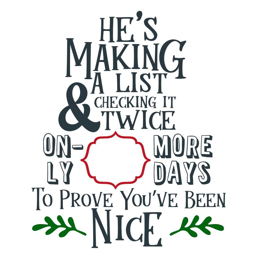 Naughty List Crew Free Svg File - SVG Heart