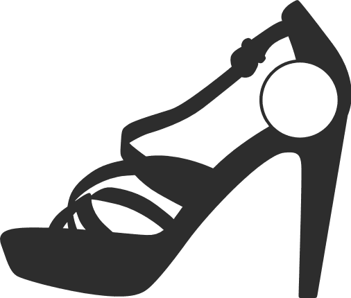 high-heel-shoe-monogram-frame-girl-free-svg-file-SvgHeart.Com