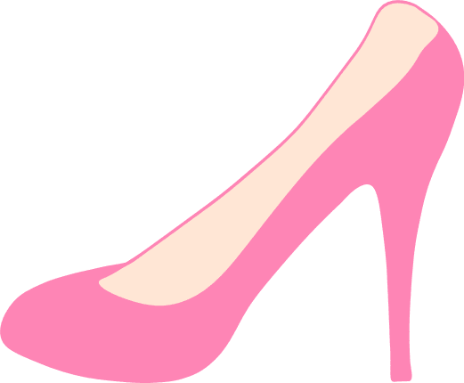 High Heels Clipart Transparent Background, Silhouette High Heels