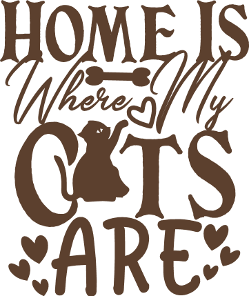 home-is-where-my-cats-are-hearts-kitty-lover-free-svg-file-SvgHeart.Com