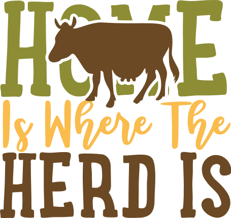 home-is-where-the-herd-is-cow-farm-free-svg-file-SvgHeart.Com
