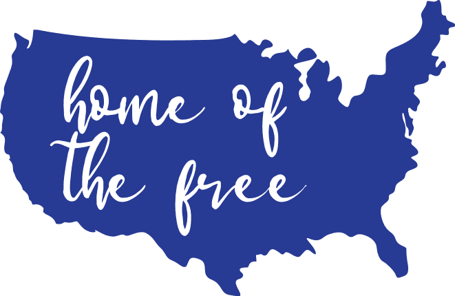 home-of-the-free-american-map-patriotic-4th-of-july-free-svg-file-SvgHeart.Com
