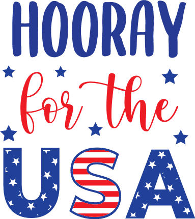 hooray-for-the-usa-patriotic-4th-of-july-free-svg-file-SvgHeart.Com