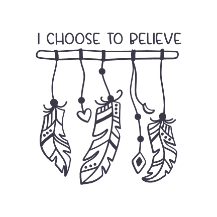 i-choose-to-believe-positive-free-svg-file-SvgHeart.Com