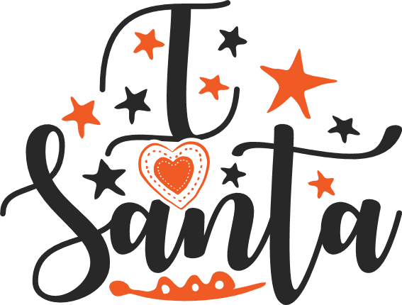 i-love-santa-christmas-funny-holiday-free-svg-file-SvgHeart.Com