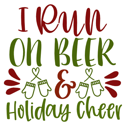 i-run-on-beer-and-holiday-cheer-christmas-free-svg-file-SvgHeart.Com