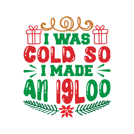 i-was-cold-so-i-made-an-igloo-christmas-free-svg-file-SvgHeart.Com