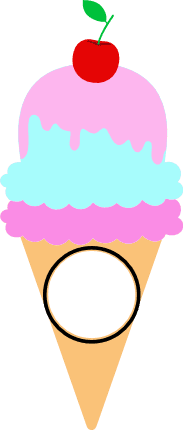 ice-cream-monogram-frame-summer-free-svg-file-SvgHeart.Com