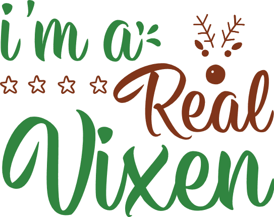 im-a-real-vixen-reindeer-christmas-free-svg-file-SvgHeart.Com