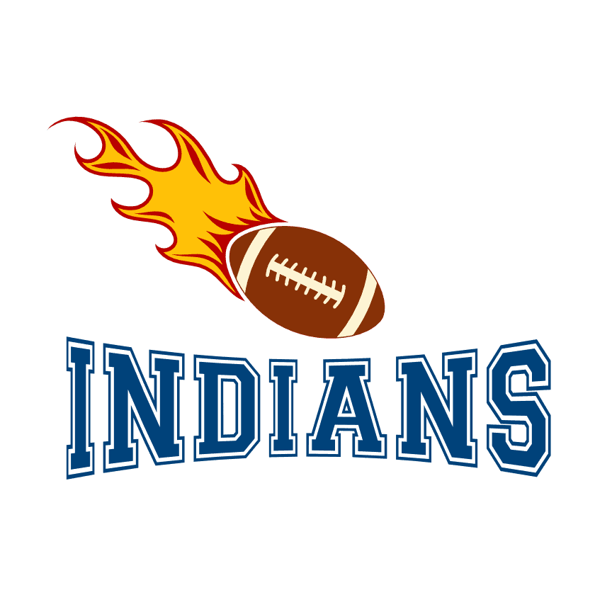indians-football-ball-with-fire-free-svg-file-SvgHeart.Com