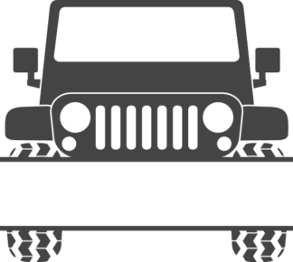 jeep-split-text-frame-vehicle-free-svg-file-SvgHeart.Com