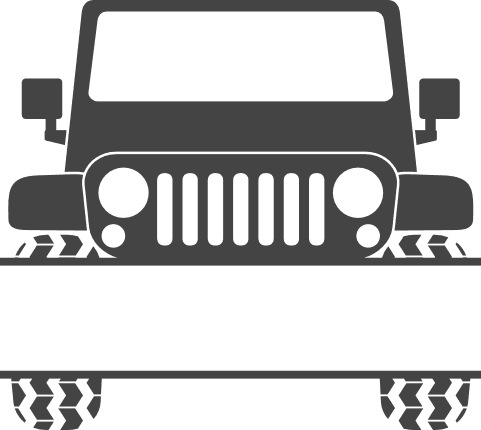 jeep-split-text-frame-vehicle-free-svg-file-SvgHeart.Com
