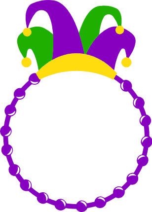 jester-hat-with-beads-circle-monogram-frame-mardi-gras-free-svg-file-SvgHeart.Com