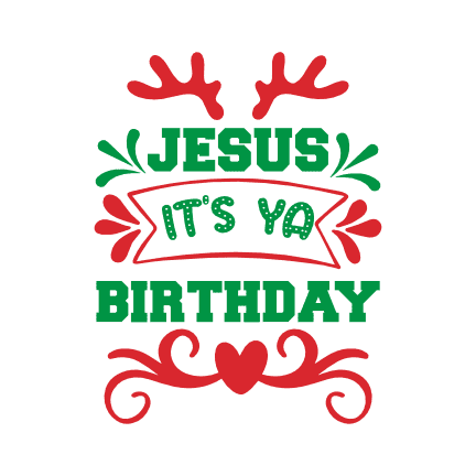 jesus-its-ya-birthday-christmas-free-svg-file-SvgHeart.Com